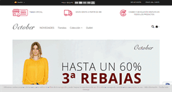 Desktop Screenshot of october.es